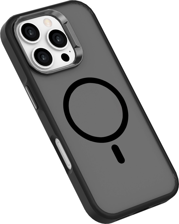 Just in Case Apple iPhone 16 Pro Back Cover with MagSafe and Fall Protection Black right side