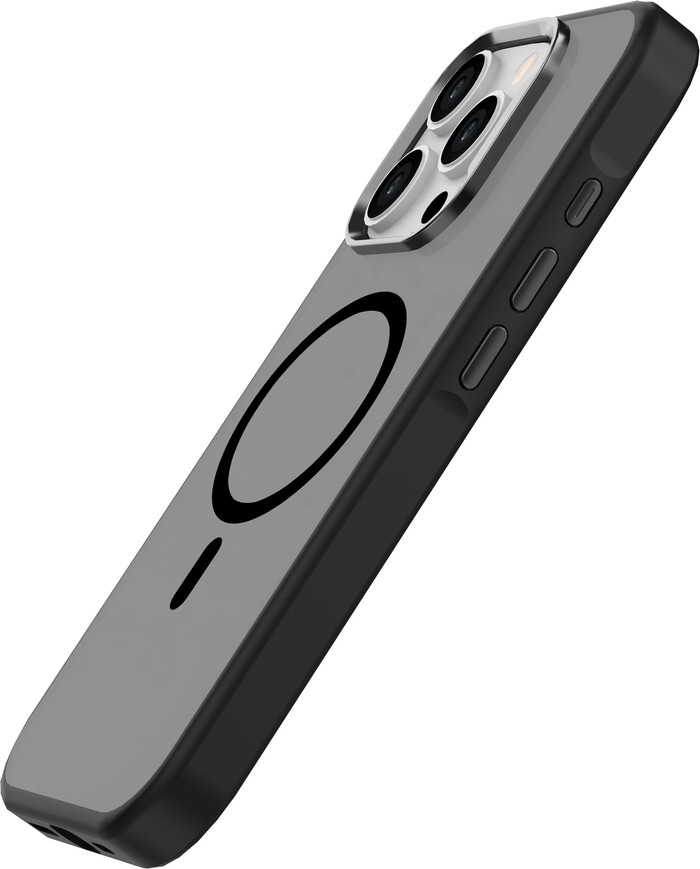 Just in Case Apple iPhone 16 Pro Back Cover with MagSafe and Fall Protection Black left side