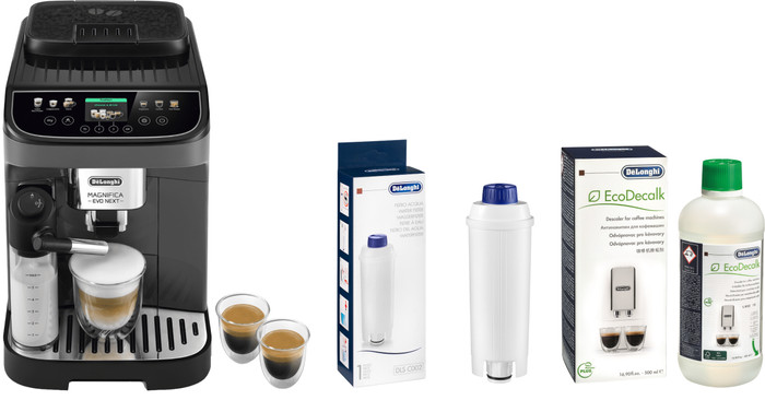 De'Longhi Magnifica EVO Next + Pack d'Entretien Main Image