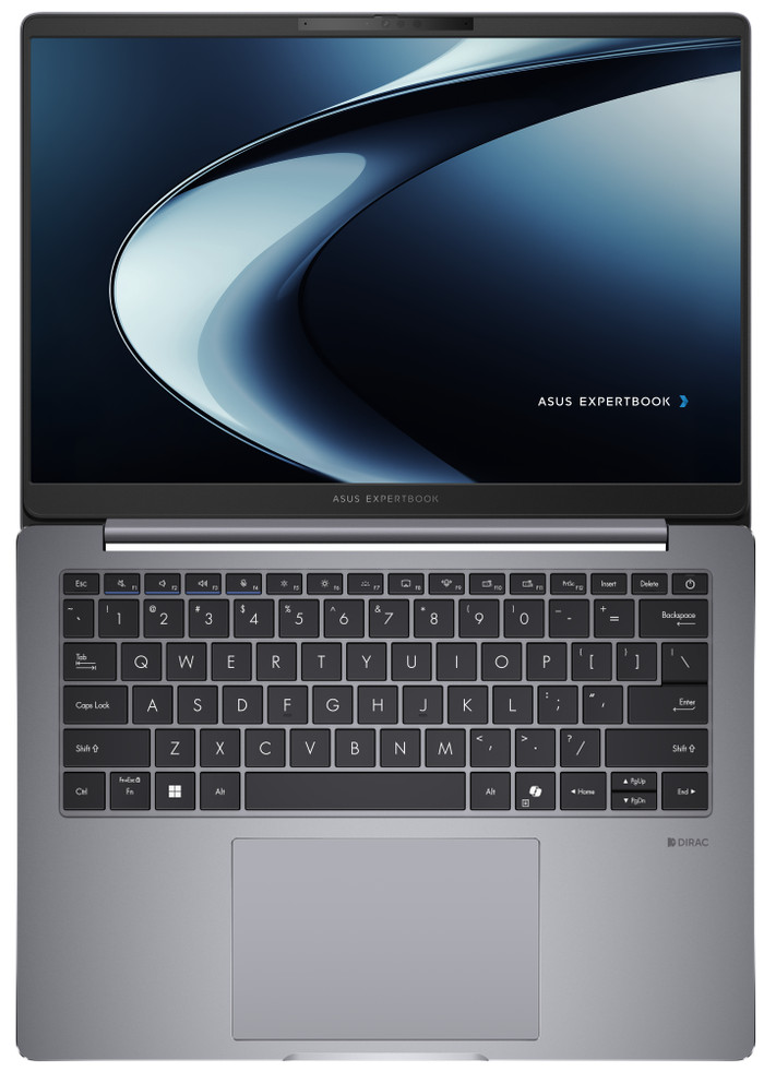 ASUS ExpertBook PM3406CKA-LY0214X AZERTY dessus