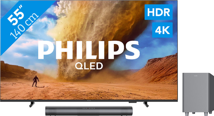 Philips 55 inches PUS7800 QLED 4K (2025) + Philips TAB6100 Main Image