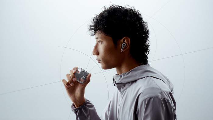 Nothing Ear (3) Blanc produit à l'usage