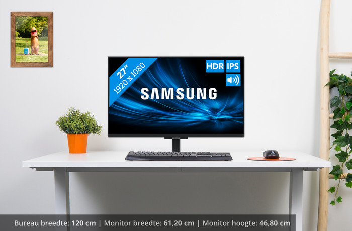 Samsung Smart LS27FM500EUXEN visual Coolblue 1