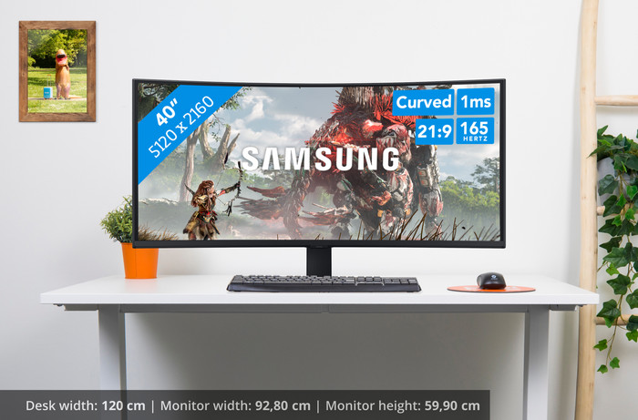 Samsung Odyssey G7 LS40FG756EUXEN visual Coolblue 1