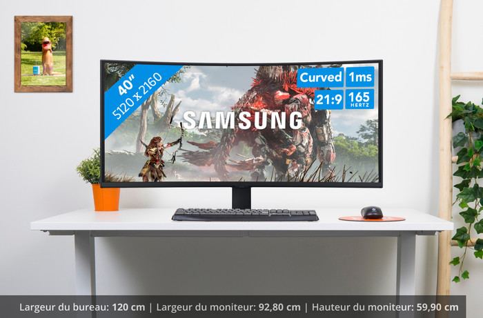 Samsung Odyssey G7 LS40FG756EUXEN visuel Coolblue 1