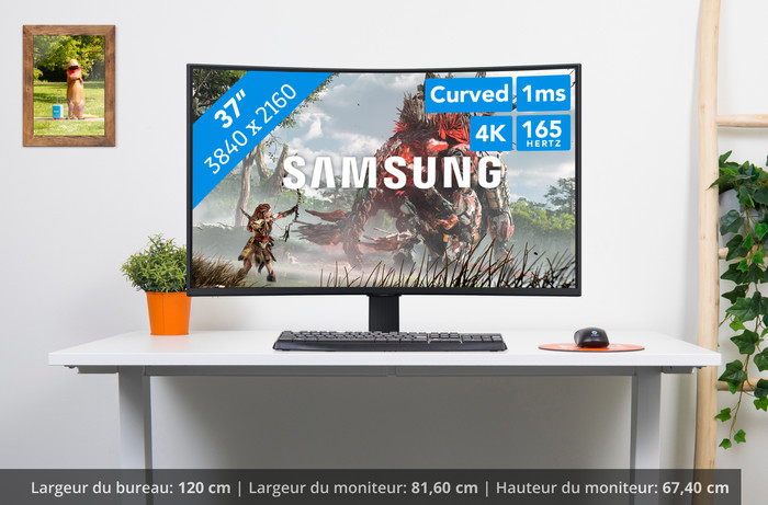 Samsung Odyssey G7 LS37FG756EUXEN visuel Coolblue 1