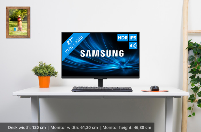 Samsung Smart LS27FM500EUXEN visual Coolblue 1