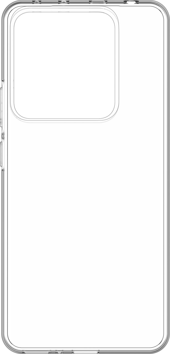 Just in Case Soft Design POCO M7 Pro Back Cover Transparent avant