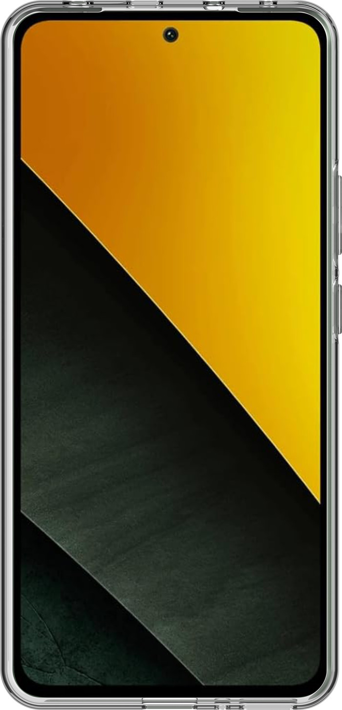 Just in Case Soft Design POCO M7 Pro Back Cover Transparent avant