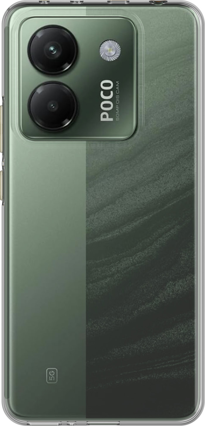 Just in Case Soft Design POCO M7 Pro Back Cover Transparent Main Image