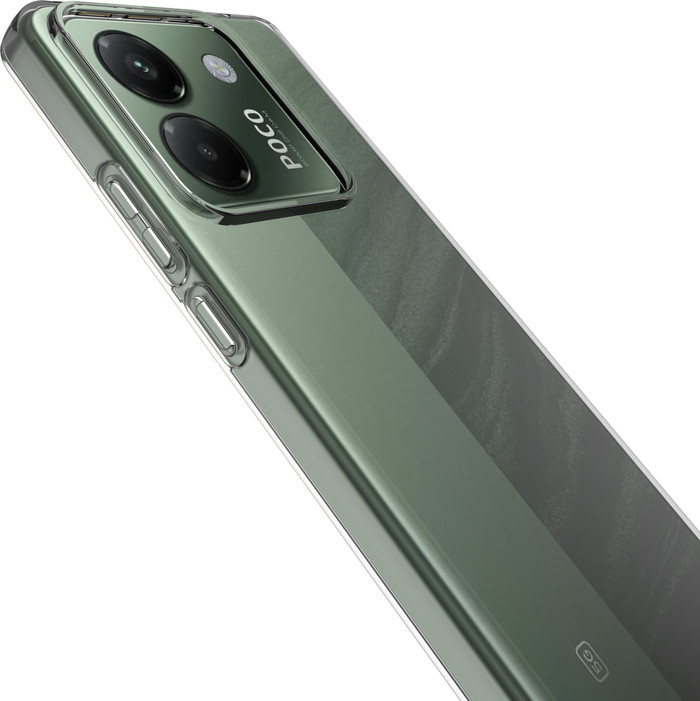 Just in Case Soft Design POCO M7 Pro Back Cover Transparent détail