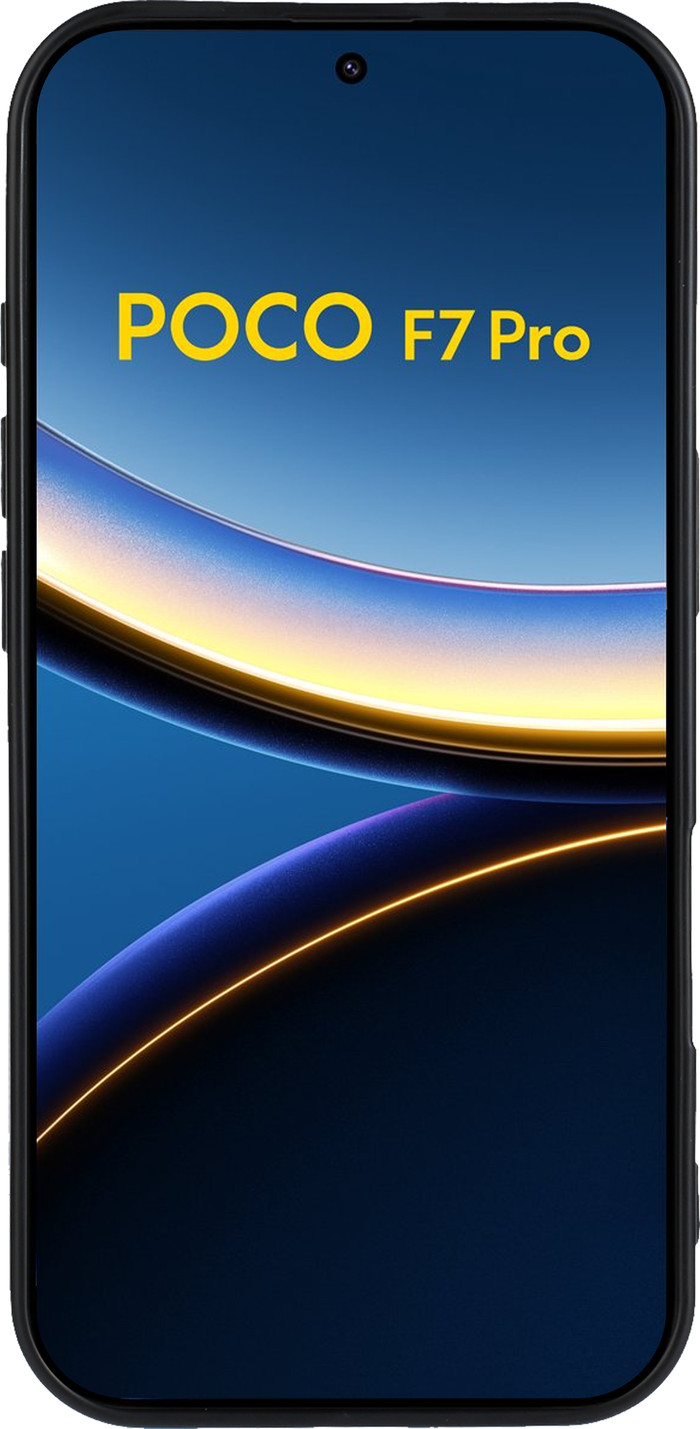 Just in Case Soft Design Xiaomi POCO F7 Pro Back Cover Black front