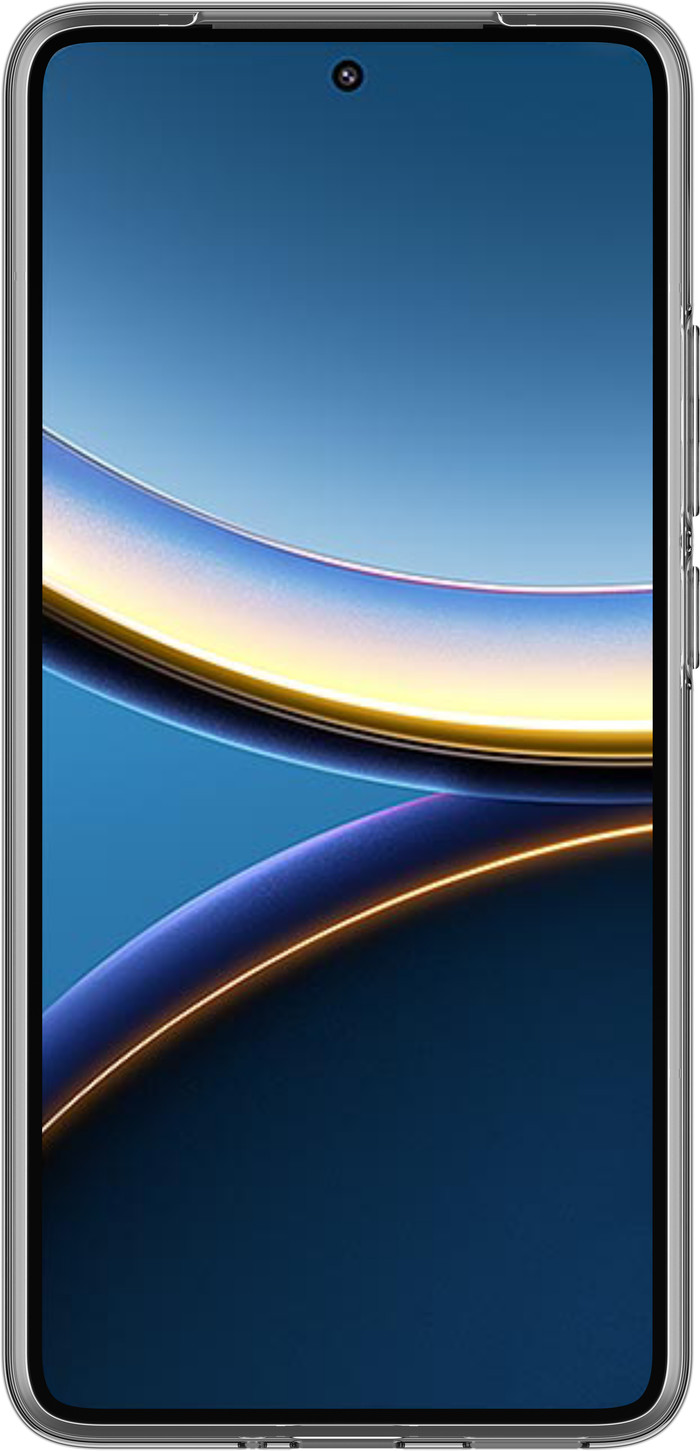 Just in Case Soft Design Xiaomi POCO F7 Pro Back Cover Transparent front