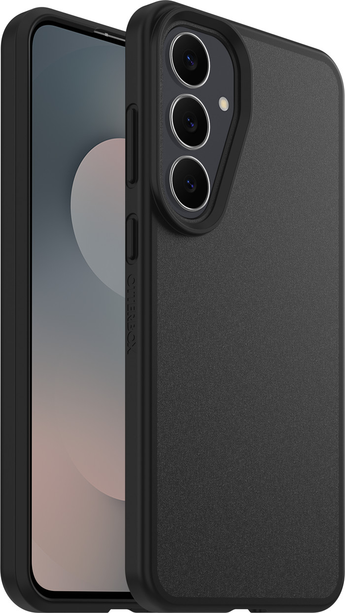 Otterbox React Samsung Galaxy S25 FE Back Cover Zwart linkerkant