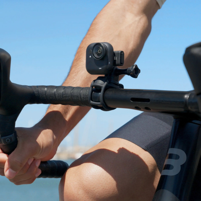 Insta360 GO Ultra Flexi Strap Mount product in use