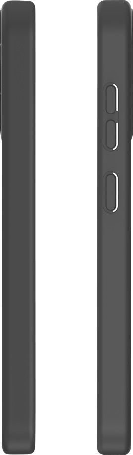 Just in Case Back Cover met Valbescherming Samsung Galaxy S24 Zwart met Magneet rechterkant