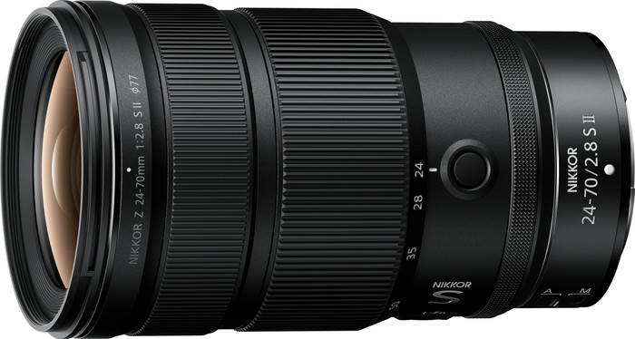 Nikon NIKKOR Z 24-70mm f2.8 S II left side