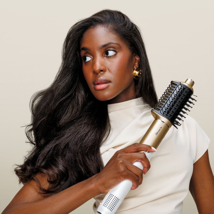 Shark Glam 5-en-1 HD6052SEU produit à l'usage