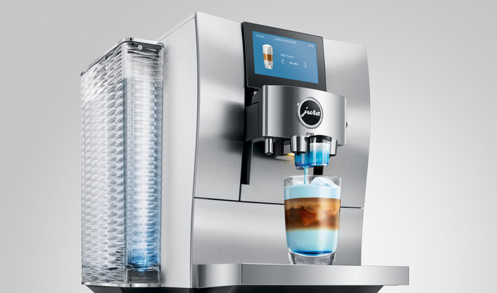 JURA Z10 Aluminium White (EB) produit à l'usage