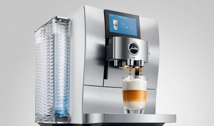 JURA Z10 Aluminium White (EB) produit à l'usage