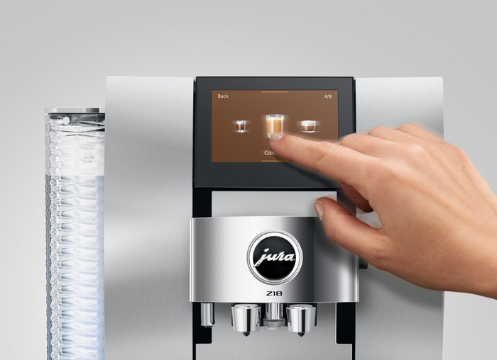 JURA Z10 Aluminium White (EB) détail