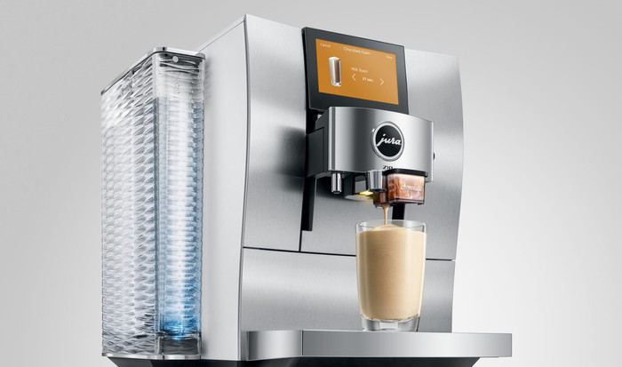 JURA Z10 Aluminium White (EB) produit à l'usage