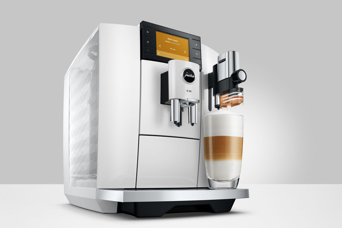 JURA E8 Piano White (ED) detail