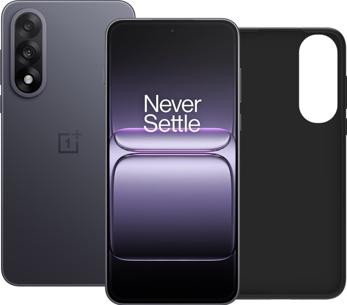 OnePlus Nord 5 512GB Zwart 5G + BlueBuilt Back Cover Zwart Main Image