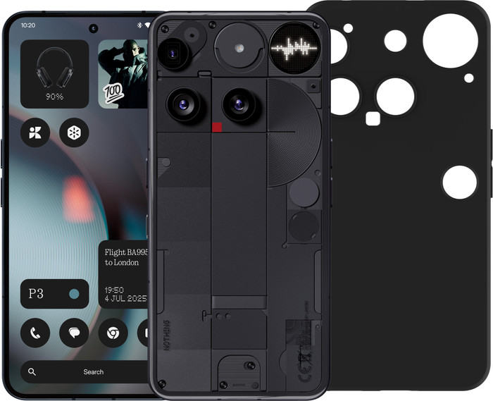 Nothing Phone (3) 256 Go Noir 5G + Just in Case Back Cover Noir Main Image