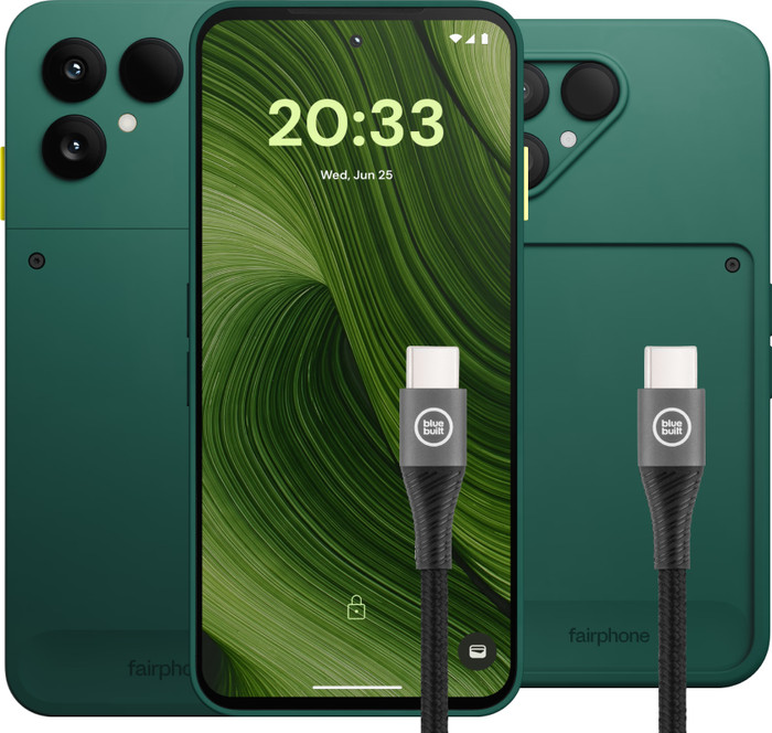 Fairphone 6 256 Go Vert 5G + Pack d'Accessoires Main Image