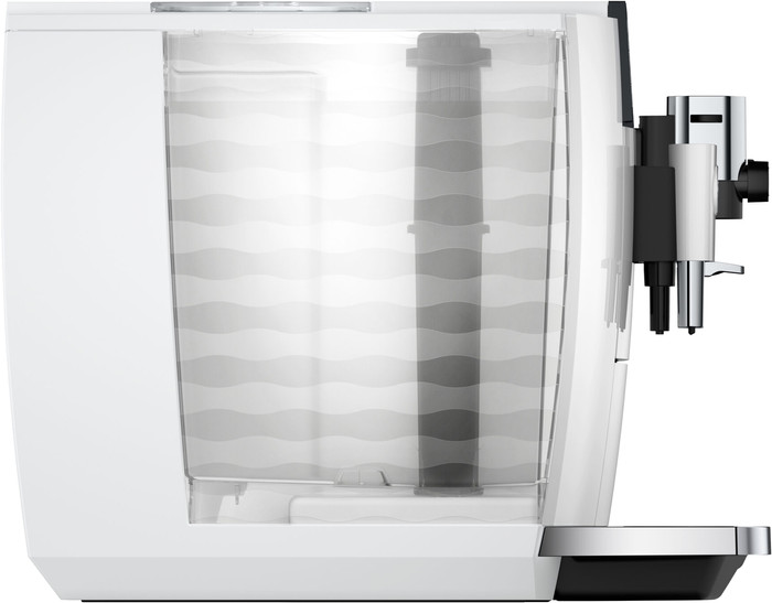 JURA E8 Piano White (ED) linkerkant