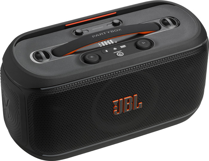 JBL Partybox On The Go 2 Zwart bovenkant