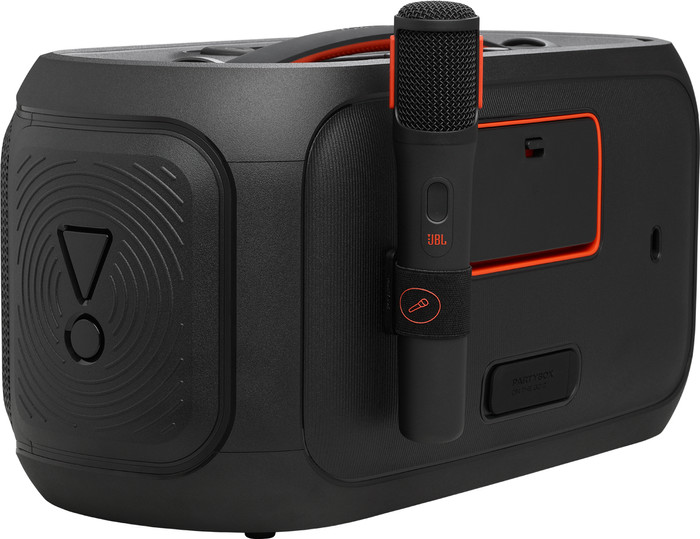 JBL Partybox On The Go 2 Zwart achterkant