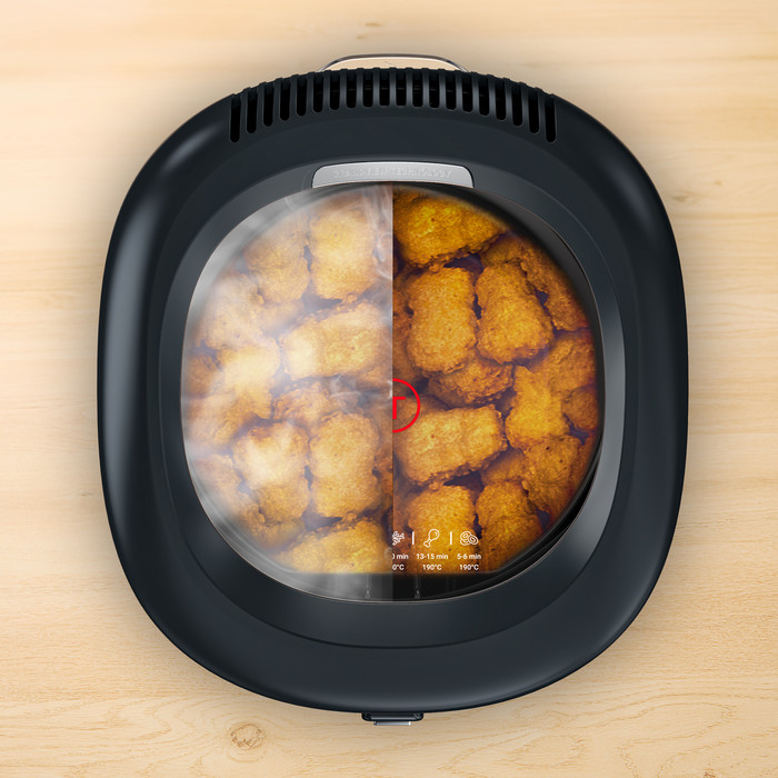 Tefal Vision FF2528 dessus