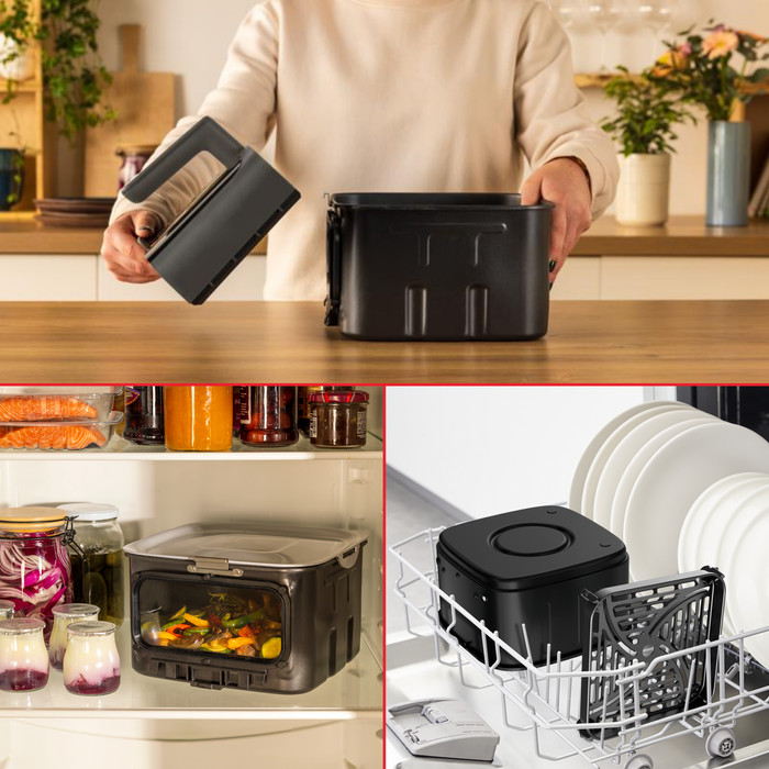 Tefal Easy Fry Silence EY846H produit à l'usage