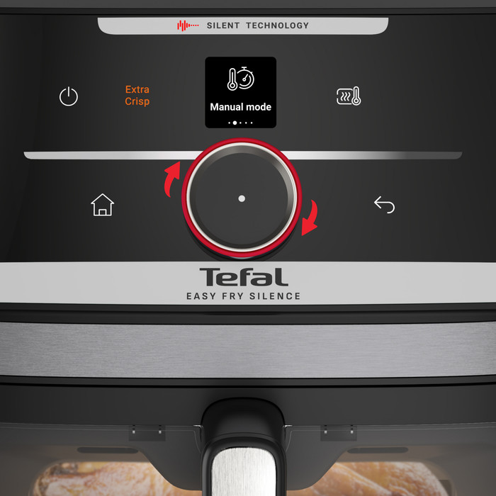 Tefal Easy Fry Smart & Silence EY876D détail