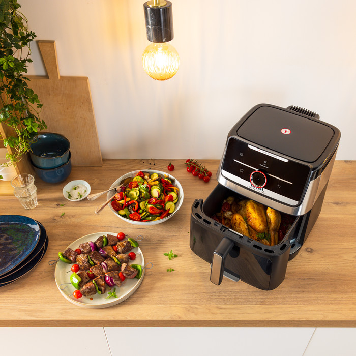 Tefal Easy Fry Smart & Silence EY876D dessus