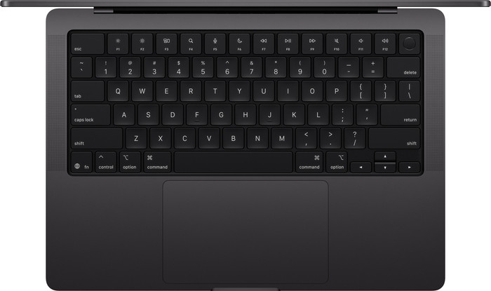 Apple MacBook Pro 14 inch M5 2025 24GB/1TB Zwart QWERTY product color detail