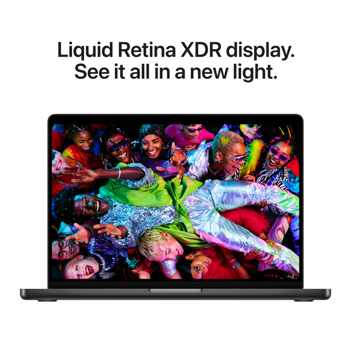 Apple MacBook Pro 14 inch M5 2025 24GB/1TB Zwart QWERTY visual leverancier