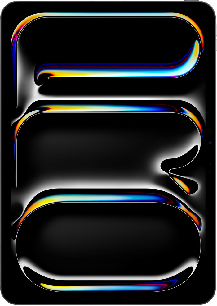 Apple iPad Pro (2025) 11 inch 256GB Wifi + 5G Zwart voorkant