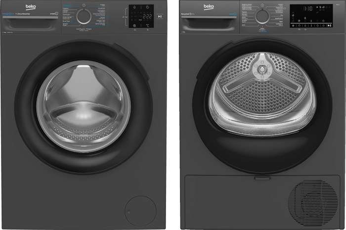 Beko BM3WFT3841A SteamCure + Beko BM3T3824A SteamCure Main Image