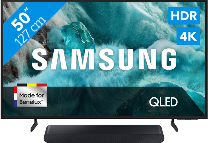 Samsung 50" QLED 4K Q7F4 (2025) + Samsung HW-S60D Noir (2024) Main Image