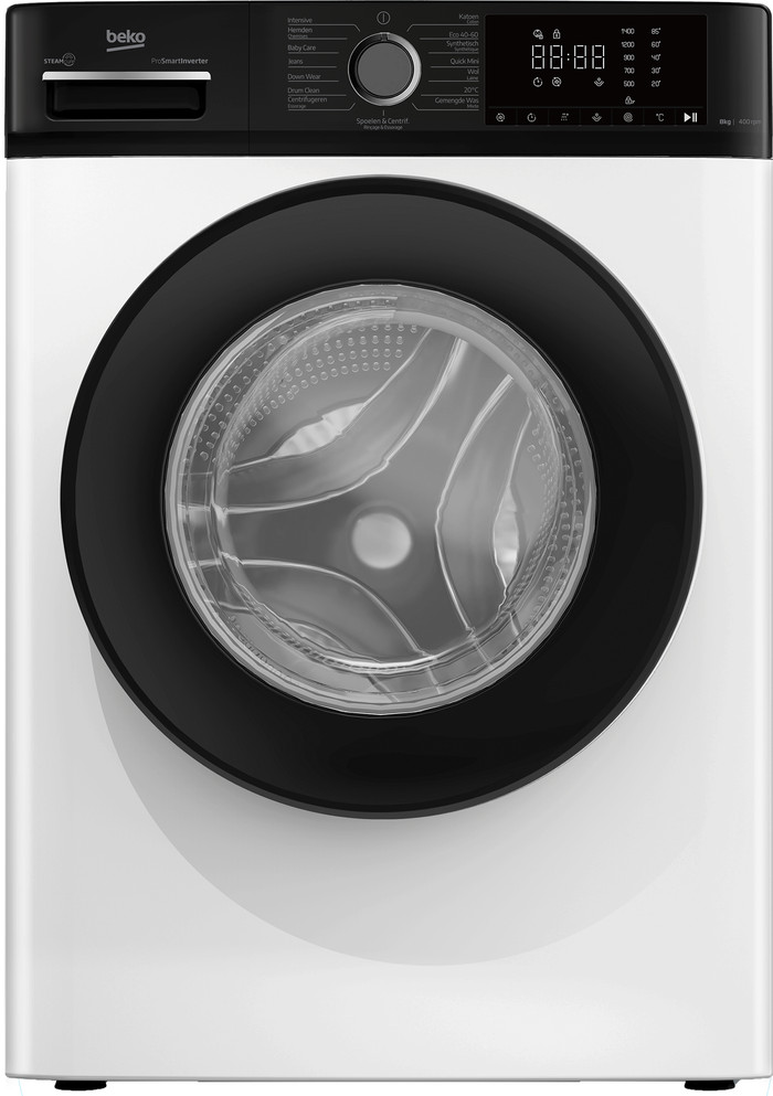 Beko B1W864BBBE SteamCure Main Image