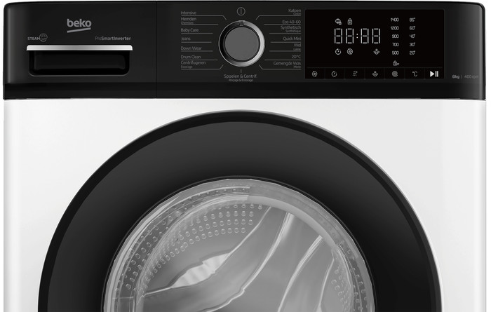 Beko B1W864BBBE SteamCure détail