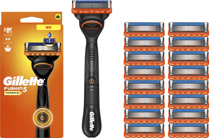 Gillette Fusion5 Power + 17 navulmesjes Main Image