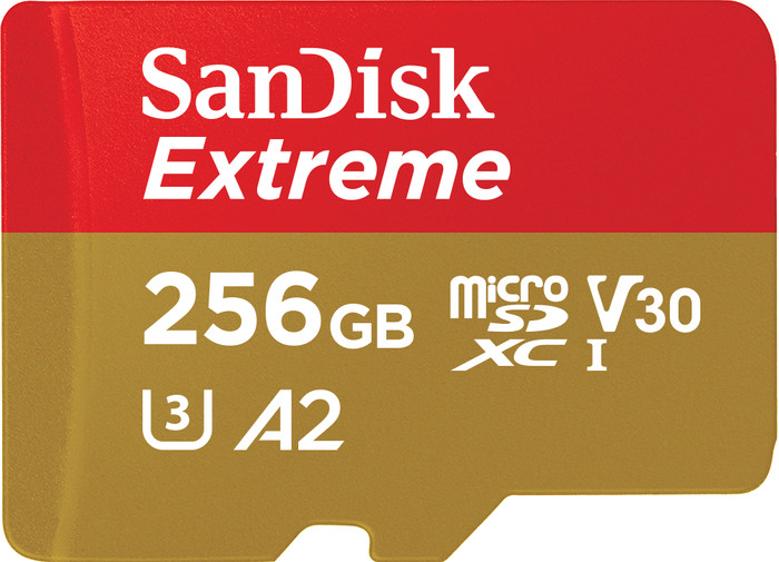 SanDisk microSDXC Extreme 256GB 130MB/s Main Image