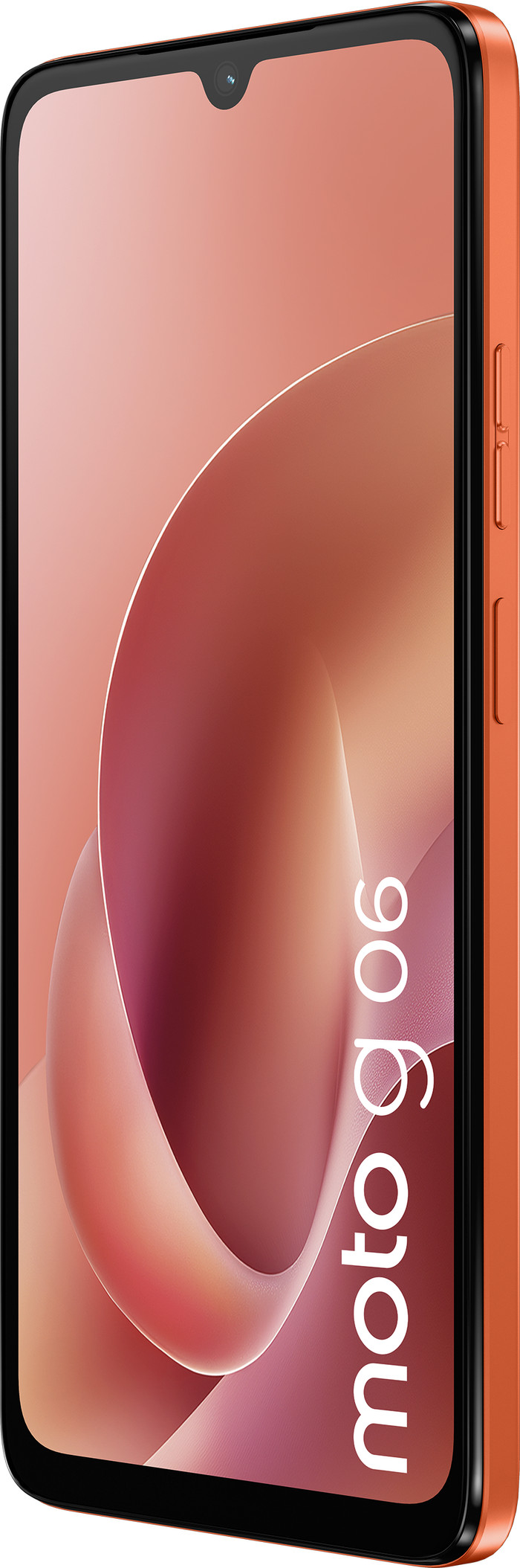 Motorola Moto G06 256GB Arabesque Orange 4G voorkant