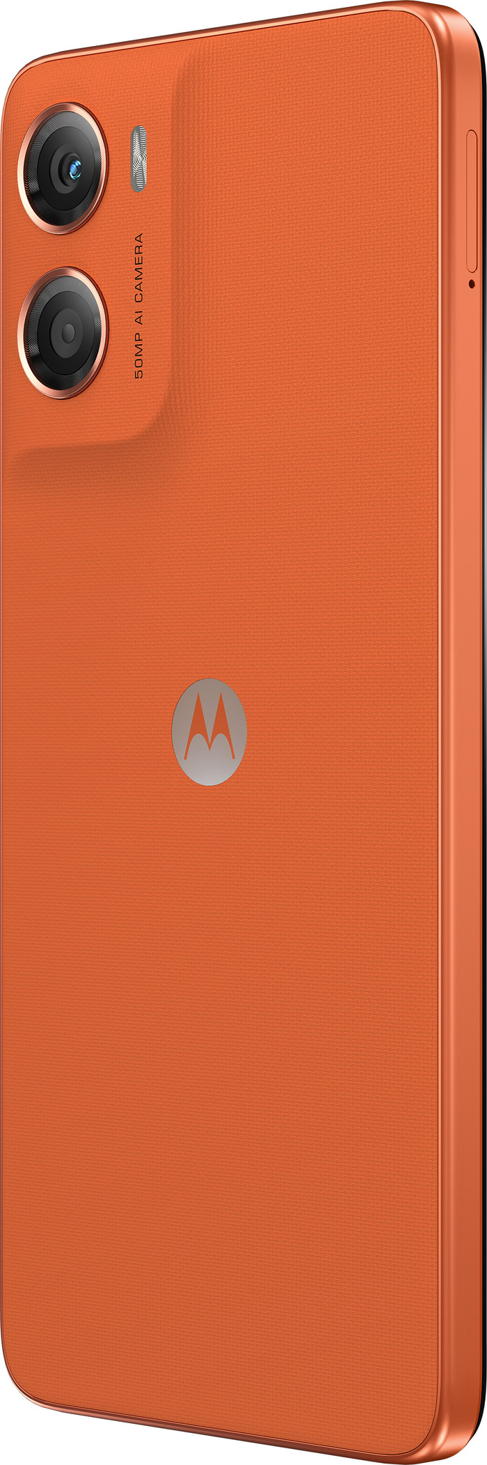 Motorola Moto G06 256GB Arabesque Orange 4G achterkant