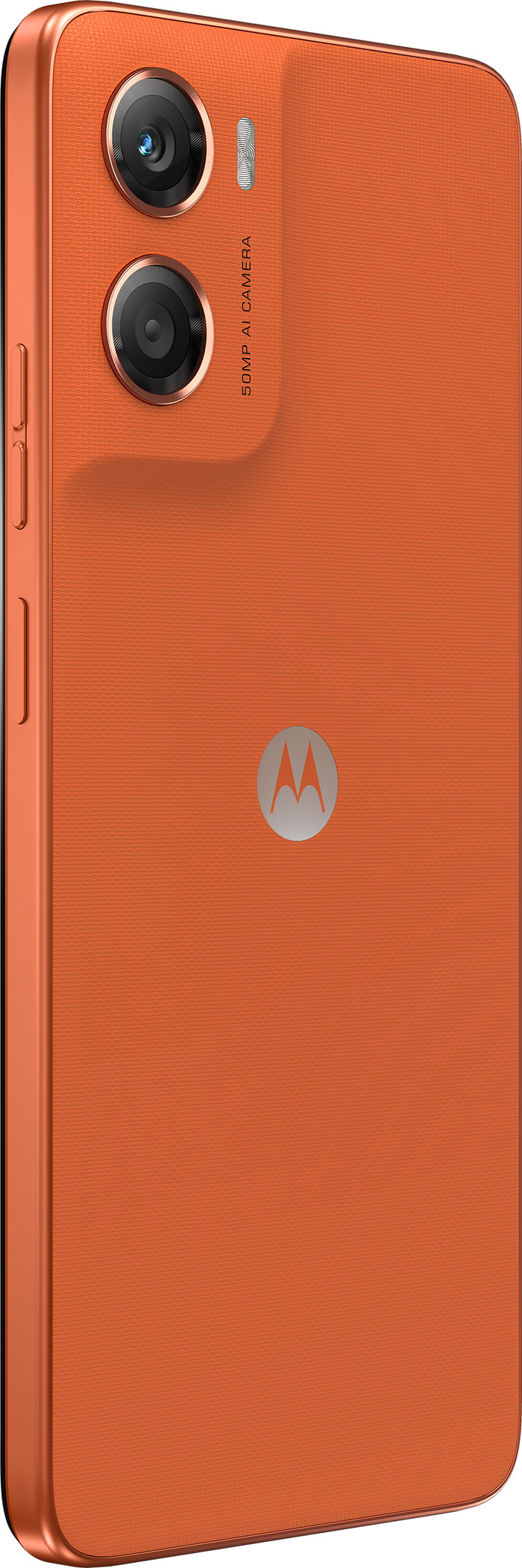 Motorola Moto G06 256GB Arabesque Orange 4G achterkant