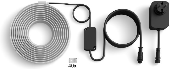 Philips Hue Flux Outdoor Ruban LED 10 mètres avant